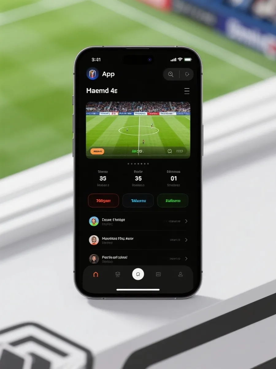 2026世界杯直播App界面展示